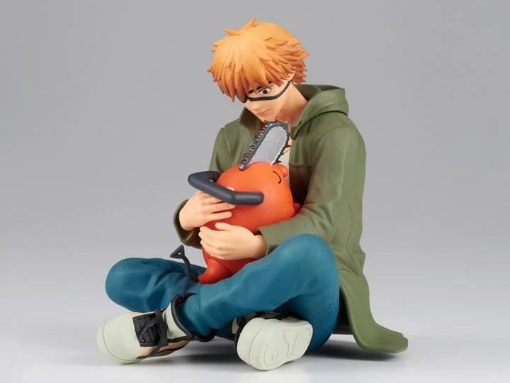 chainsaw man banpresto break time denji figure