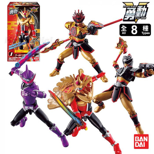 BANDAI YU-DO 2 AVATARO SENTAI DONBROTHERS ACTION FIGURE SET OF 4