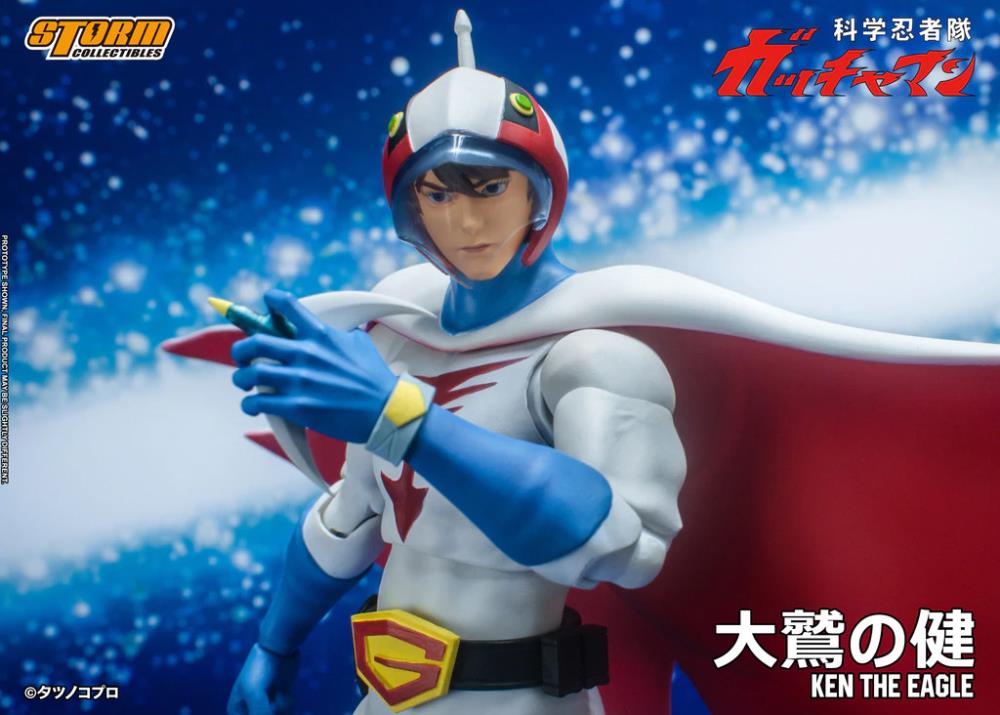 Ken the Eagle "Gatchaman", Storm Collectibles 1/12 Action Figure