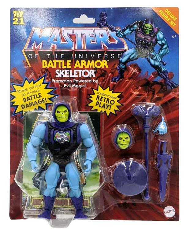 Masters of the Universe Origins Deluxe Battle Armor Skeletor