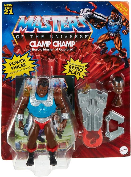 Masters of the Universe Origins Deluxe Clamp Champ