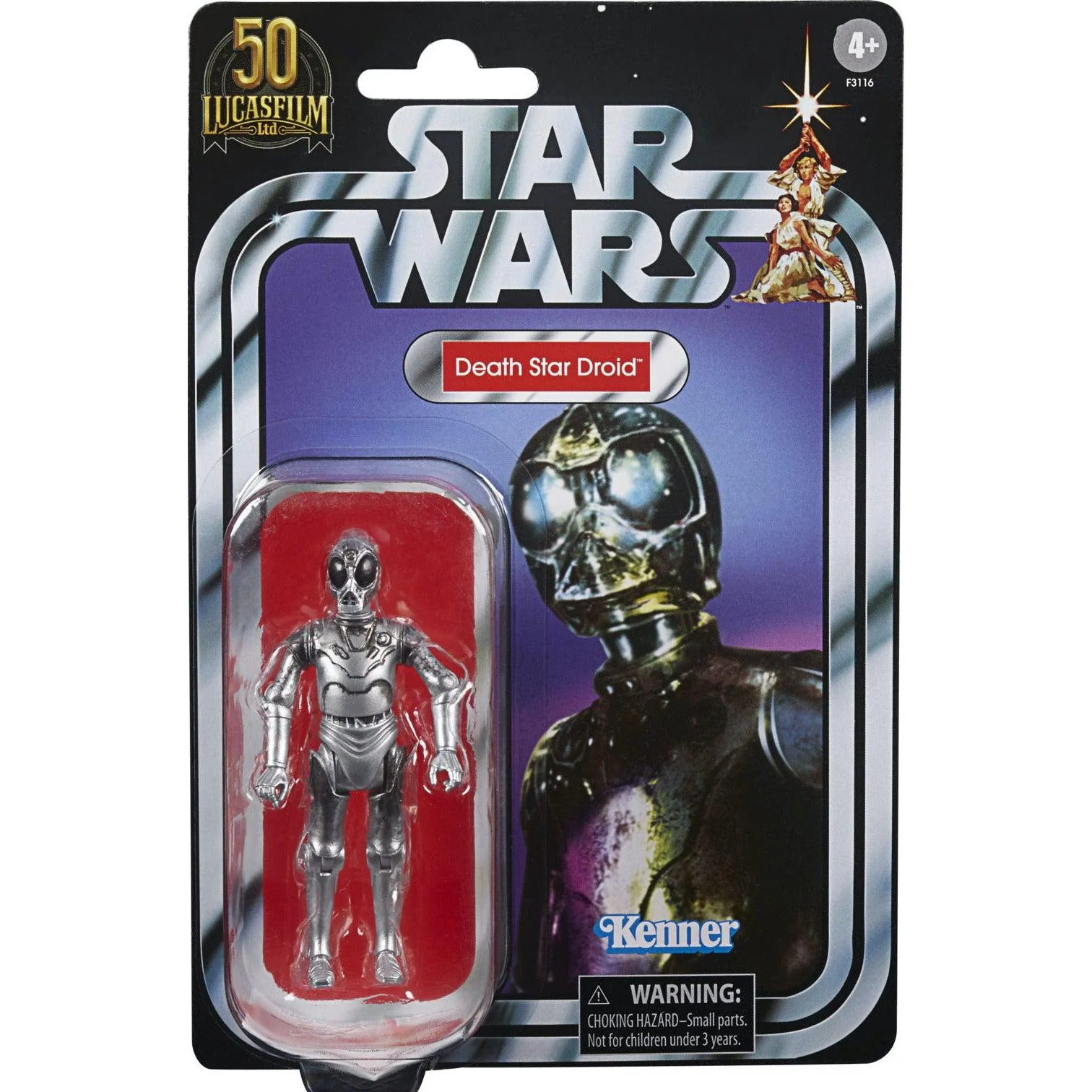 Star Wars 50th Anniversary The Vintage Collection 3.75" Death Star Droid Exclusive Figure