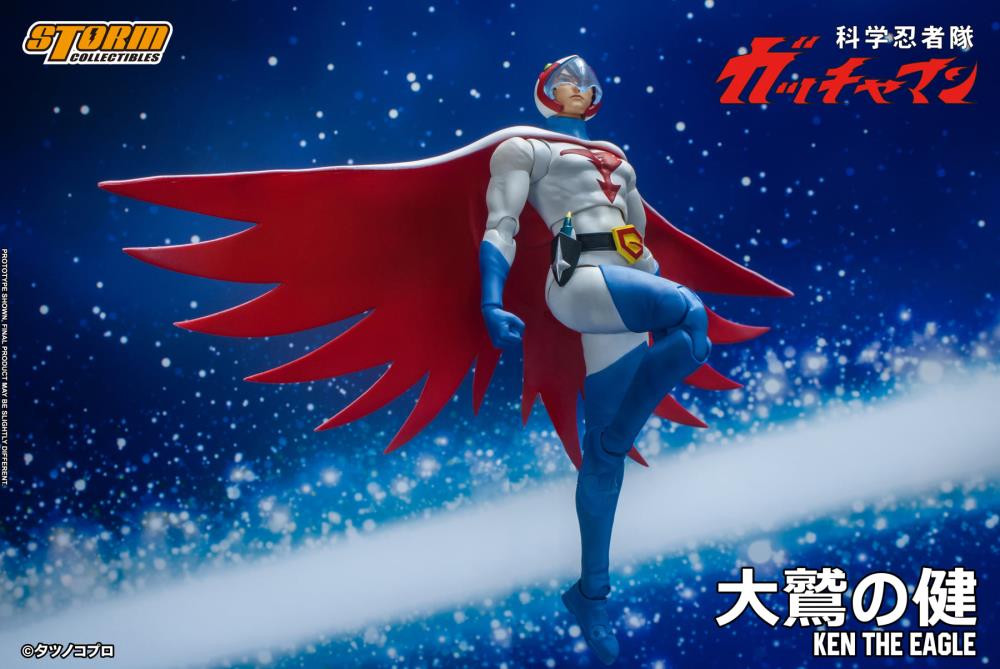 Ken the Eagle "Gatchaman", Storm Collectibles 1/12 Action Figure